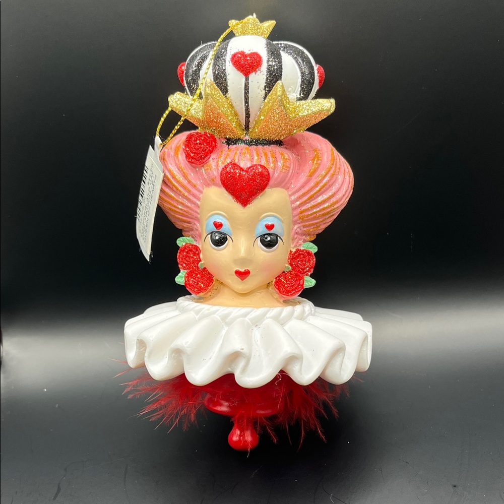 Whimsical Queen of Hearts Ornament - Kurt S. Adler